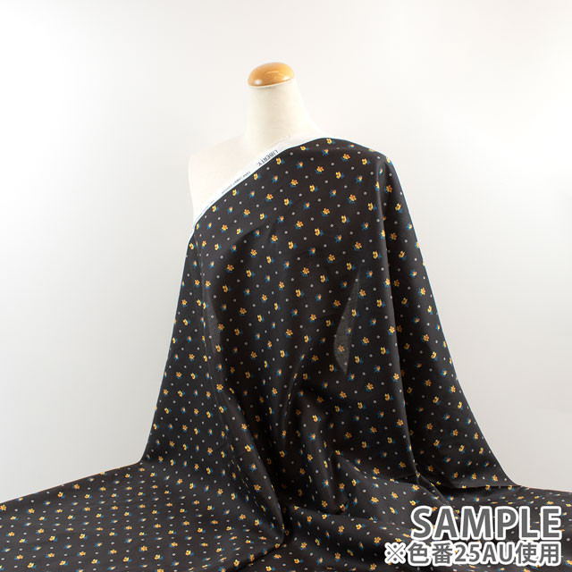 生地 LIBERTY FABRICS リバティ・ファブリックス タナローン 2025AW From the Studio Clio クリオ(25-3635207) 25AU.ブラック 09Ac03j