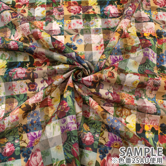 生地 LIBERTY FABRICS リバティ・ファブリックス タナローン 2025AW From the Studio Archive Gingham アーカイブ・ギンガム(25-3635213) 25AU.マルチ 09Ac03j