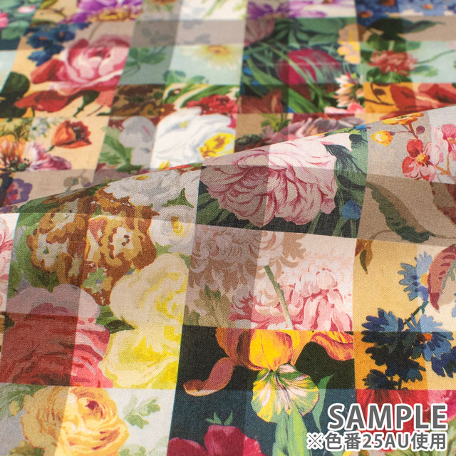生地 LIBERTY FABRICS リバティ・ファブリックス タナローン 2025AW From the Studio Archive Gingham アーカイブ・ギンガム(25-3635213) 25AU.マルチ 09Ac03j