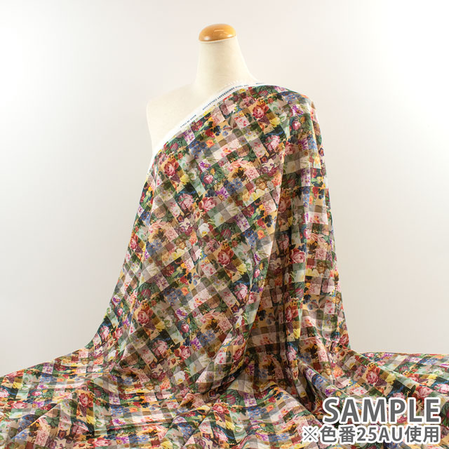 生地 LIBERTY FABRICS リバティ・ファブリックス タナローン 2025AW From the Studio Archive Gingham アーカイブ・ギンガム(25-3635213) 25AU.マルチ 09Ac03j
