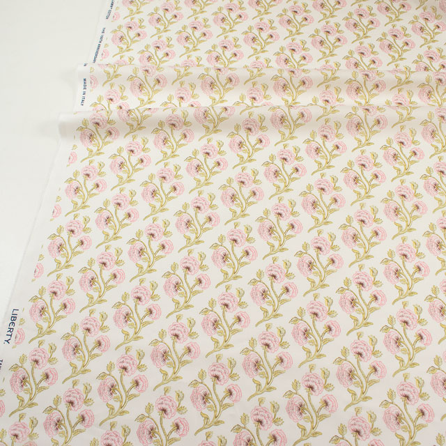 生地 LIBERTY FABRICS リバティ・ファブリックス タナローン 2025AW From the Studio Needlepoint ニードルポイント(25-3635216) 25BU.ピンク 09Ac03j