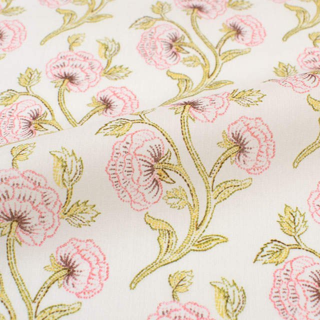 生地 LIBERTY FABRICS リバティ・ファブリックス タナローン 2025AW From the Studio Needlepoint ニードルポイント(25-3635216) 25BU.ピンク 09Ac03j