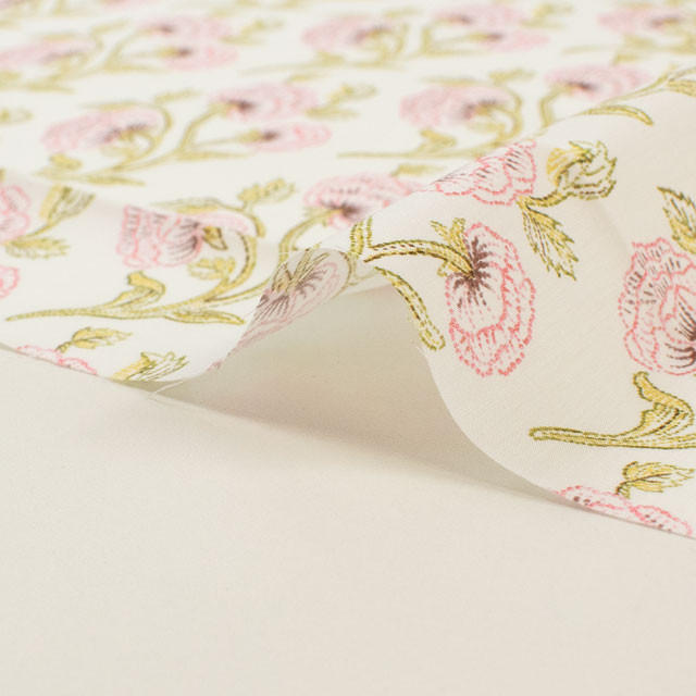 生地 LIBERTY FABRICS リバティ・ファブリックス タナローン 2025AW From the Studio Needlepoint ニードルポイント(25-3635216) 25BU.ピンク 09Ac03j