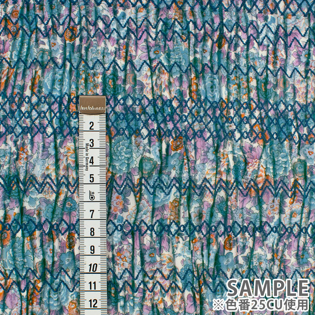 生地 LIBERTY FABRICS リバティ・ファブリックス タナローン 2025AW From the Studio Elysian Smock エリジアン・スモック(25-3635218) 25AU.グリーン 09Ac03j