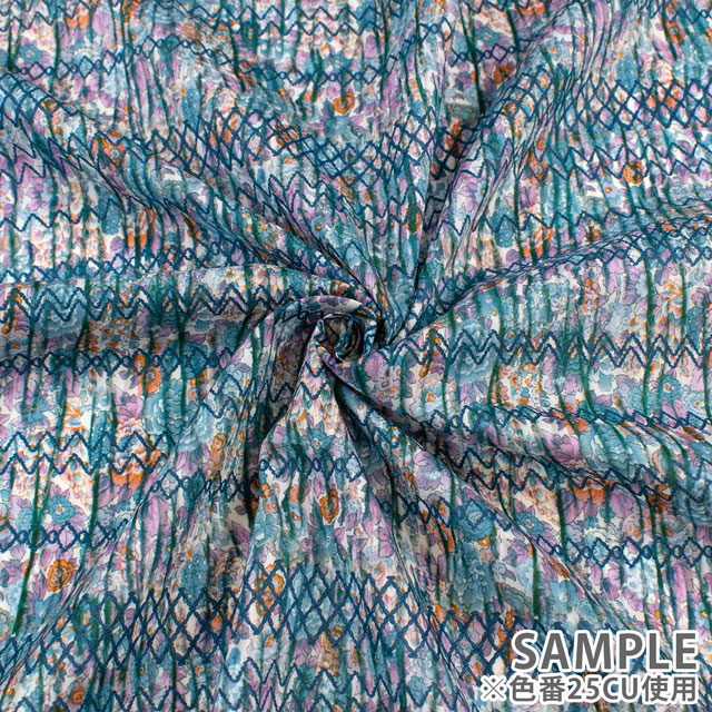 生地 LIBERTY FABRICS リバティ・ファブリックス タナローン 2025AW From the Studio Elysian Smock エリジアン・スモック(25-3635218) 25AU.グリーン 09Ac03j