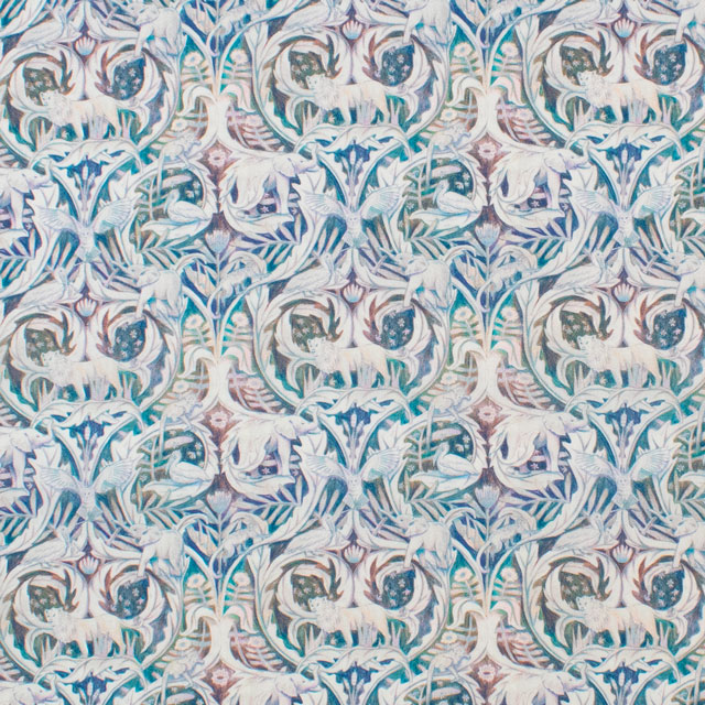 生地 LIBERTY FABRICS リバティ・ファブリックス タナローン 2025AW From the Studio Valerie ヴァレリー(25-3635223) 25BU.ホワイト 09Ac03j