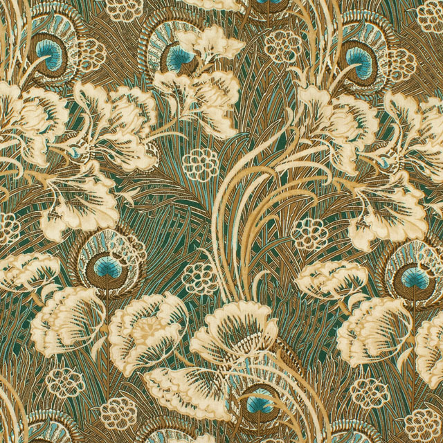 生地 LIBERTY FABRICS リバティ・ファブリックス タナローン 2025AW From the Studio Hera Hana ヘラ・ハナ(25-3635239) 25CU.ブラウン 09Ac03j