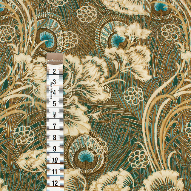 生地 LIBERTY FABRICS リバティ・ファブリックス タナローン 2025AW From the Studio Hera Hana ヘラ・ハナ(25-3635239) 25CU.ブラウン 09Ac03j