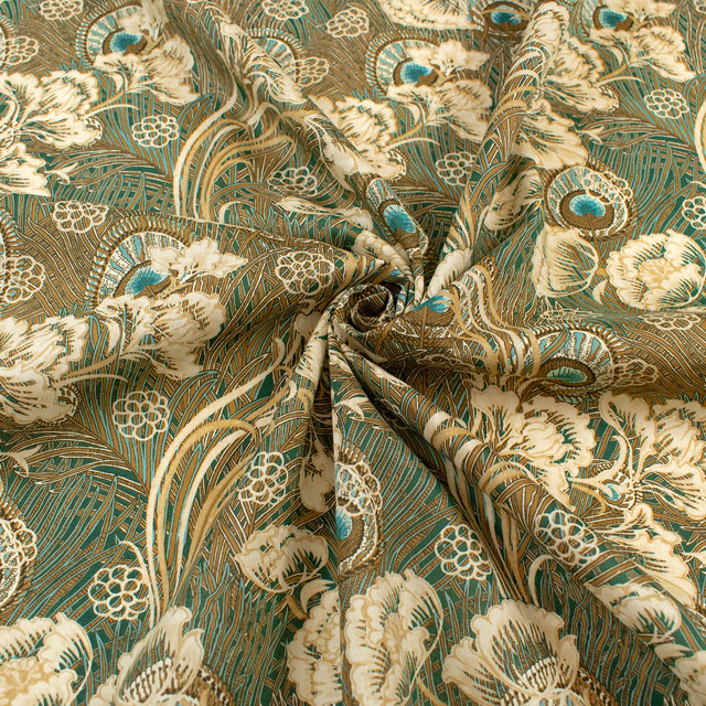 生地 LIBERTY FABRICS リバティ・ファブリックス タナローン 2025AW From the Studio Hera Hana ヘラ・ハナ(25-3635239) 25CU.ブラウン 09Ac03j