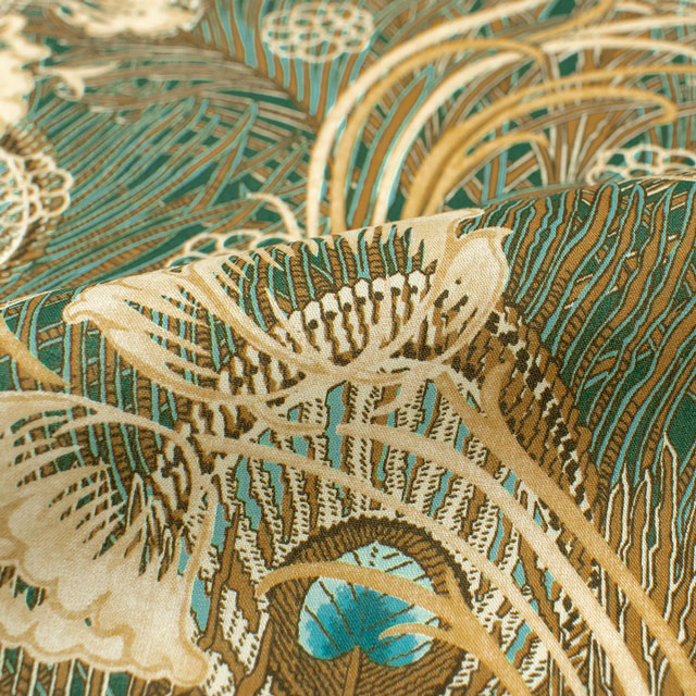 生地 LIBERTY FABRICS リバティ・ファブリックス タナローン 2025AW From the Studio Hera Hana ヘラ・ハナ(25-3635239) 25CU.ブラウン 09Ac03j