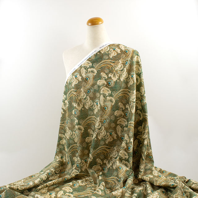 生地 LIBERTY FABRICS リバティ・ファブリックス タナローン 2025AW From the Studio Hera Hana ヘラ・ハナ(25-3635239) 25CU.ブラウン 09Ac03j