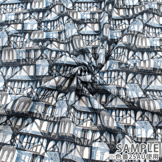 生地 LIBERTY FABRICS リバティ・ファブリックス タナローン 2025AW From the Studio Ashley Tudor アシュレイ・チューダー(25-3635251) 25BU.ブルー 09Ac03j