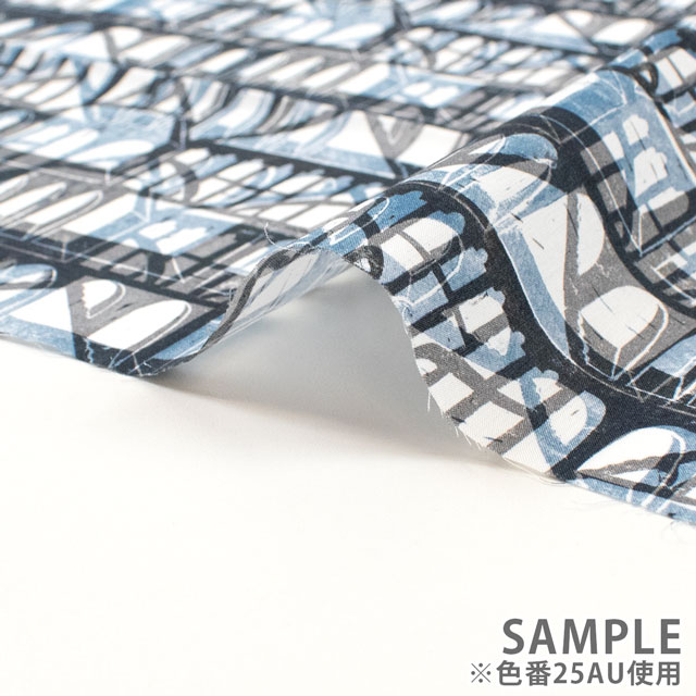 生地 LIBERTY FABRICS リバティ・ファブリックス タナローン 2025AW From the Studio Ashley Tudor アシュレイ・チューダー(25-3635251) 25BU.ブルー 09Ac03j