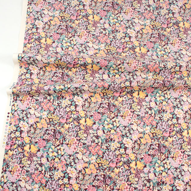 生地 LIBERTY FABRICS リバティ・ファブリックス コーデュロイ 2025AW Cottage Garden コテージ・ガーデン(25-3635248) 25C.ピンク 09Bi26j