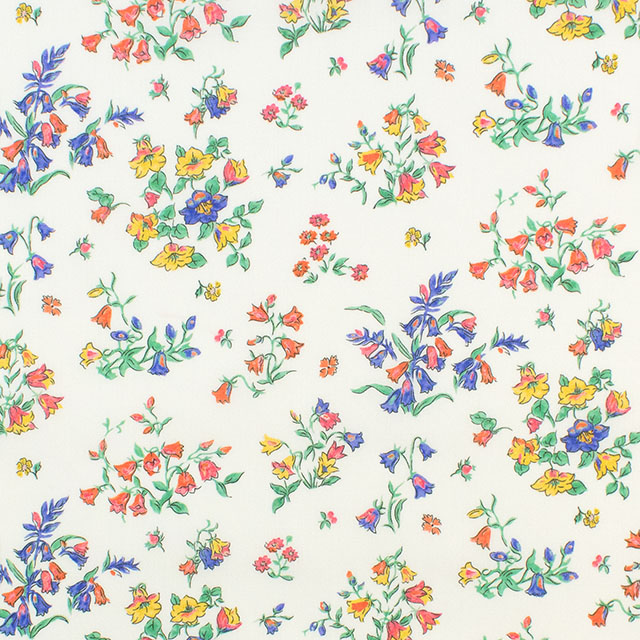生地 LIBERTY FABRICS リバティ・ファブリックス タナローン 2025AW Decades in Bloom Bluebell Fields ブルーベル・フィールズ(25-363J75906) 25DU.マルチ 09Ac03j