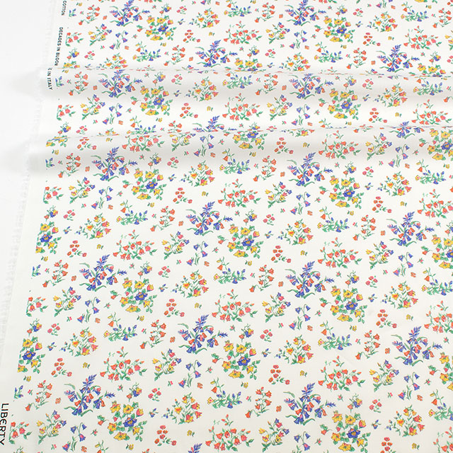生地 LIBERTY FABRICS リバティ・ファブリックス タナローン 2025AW Decades in Bloom Bluebell Fields ブルーベル・フィールズ(25-363J75906) 25DU.マルチ 09Ac03j