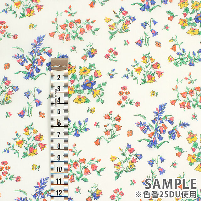 生地 LIBERTY FABRICS リバティ・ファブリックス タナローン 2025AW Decades in Bloom Bluebell Fields ブルーベル・フィールズ(25-363J75906) 25DU.マルチ 09Ac03j