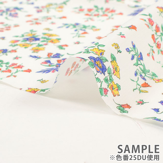 生地 LIBERTY FABRICS リバティ・ファブリックス タナローン 2025AW Decades in Bloom Bluebell Fields ブルーベル・フィールズ(25-363J75906) 25DU.マルチ 09Ac03j