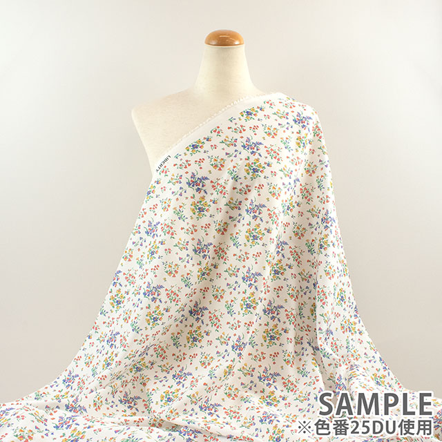 生地 LIBERTY FABRICS リバティ・ファブリックス タナローン 2025AW Decades in Bloom Bluebell Fields ブルーベル・フィールズ(25-363J75906) 25DU.マルチ 09Ac03j