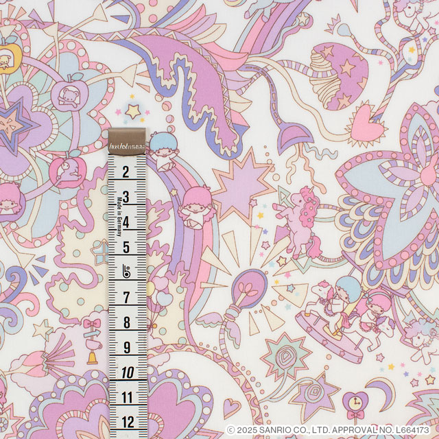 生地 LIBERTY FABRICS リバティ・ファブリックス タナローン Little Twin Stars Collection 25AW Soho Carnival ソーホー・カーニバル(DC35397) J25A.オフ/ピンク 09Ac04j