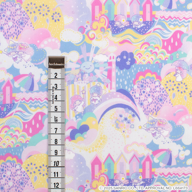 生地 LIBERTY FABRICS リバティ・ファブリックス タナローン Little Twin Stars Collection 25AW Enchanted Land エンチャンテッド・ランド(DC35398) J25A.マルチ 09Ac04j