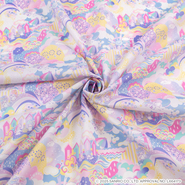 生地 LIBERTY FABRICS リバティ・ファブリックス タナローン Little Twin Stars Collection 25AW Enchanted Land エンチャンテッド・ランド(DC35398) J25A.マルチ 09Ac04j