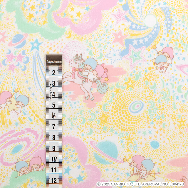 生地 LIBERTY FABRICS リバティ・ファブリックス タナローン Little Twin Stars Collection 25AW Milky Way Adventure ミルキー・ウェイ・アドベンチャー(DC35400) J25A.イエロー 09Ac04j