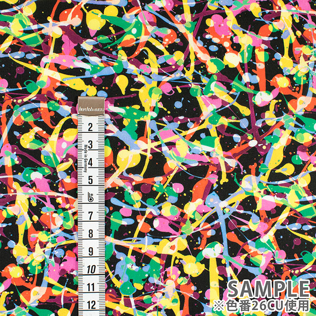 生地 LIBERTY FABRICS リバティ・ファブリックス タナローン 2026SS Floral Rebellion Club Paint クラブ・ペイント(26-36361034) 26BU.ブルー 09Ac04j