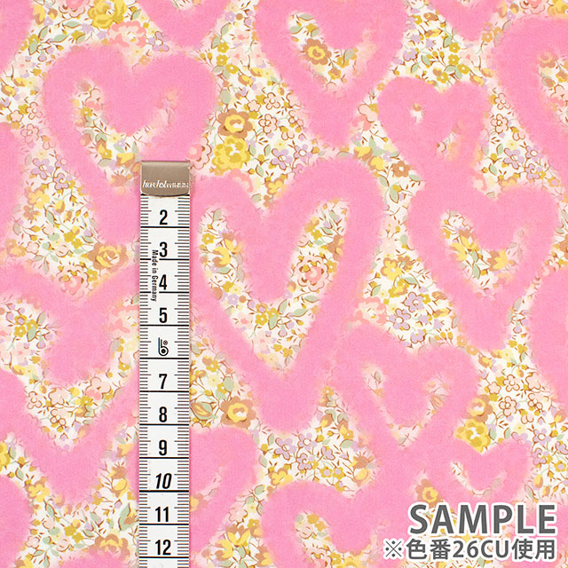 生地 LIBERTY FABRICS リバティ・ファブリックス タナローン 2026SS Floral Rebellion Love Emma and Georgina ラブ・エマ・アンド・ジョージーナ(26-36361036) 26BU.ブルー 09Ac04j