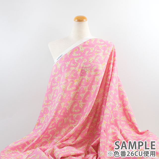 生地 LIBERTY FABRICS リバティ・ファブリックス タナローン 2026SS Floral Rebellion Love Emma and Georgina ラブ・エマ・アンド・ジョージーナ(26-36361036) 26BU.ブルー 09Ac04j