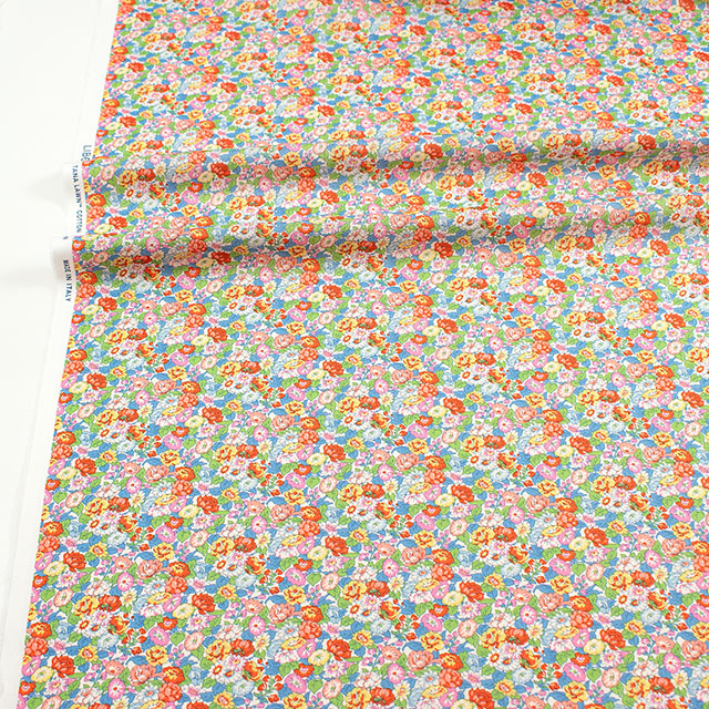 生地 LIBERTY FABRICS リバティ・ファブリックス タナローン 2026SS Floral Rebellion Leontyne Dream レオンタイン・ドリーム(26-36361038) 26AU.マルチ 09Ac04j