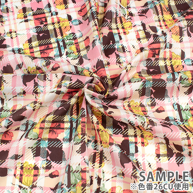 生地 LIBERTY FABRICS リバティ・ファブリックス タナローン 2026SS Floral Rebellion Carline Rebel カーライン・レベル(26-36361042) 26CU.ピンク 09Ac04j