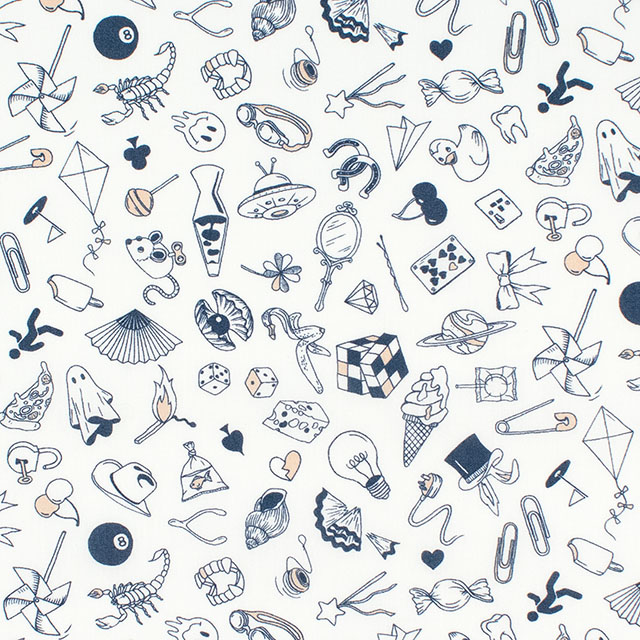 生地 LIBERTY FABRICS リバティ・ファブリックス タナローン 2026SS Floral Rebellion Teddy Tarrant テディ・タラント(26-36361044) 26AU.ブルー 09Ac04j