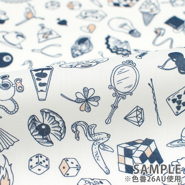 生地 LIBERTY FABRICS リバティ・ファブリックス タナローン 2026SS Floral Rebellion Teddy Tarrant テディ・タラント(26-36361044) 26AU.ブルー 09Ac04j