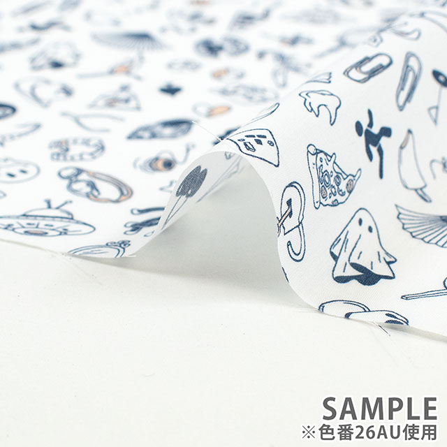 生地 LIBERTY FABRICS リバティ・ファブリックス タナローン 2026SS Floral Rebellion Teddy Tarrant テディ・タラント(26-36361044) 26AU.ブルー 09Ac04j