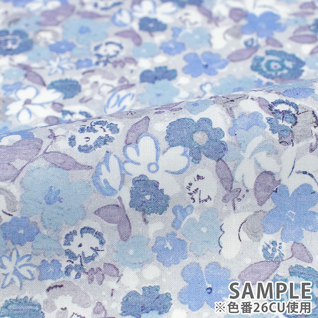生地 LIBERTY FABRICS リバティ・ファブリックス タナローン 2026SS Floral Rebellion Georgie ジョージー(26-36361050) 26BU.ピンク 09Ac04j