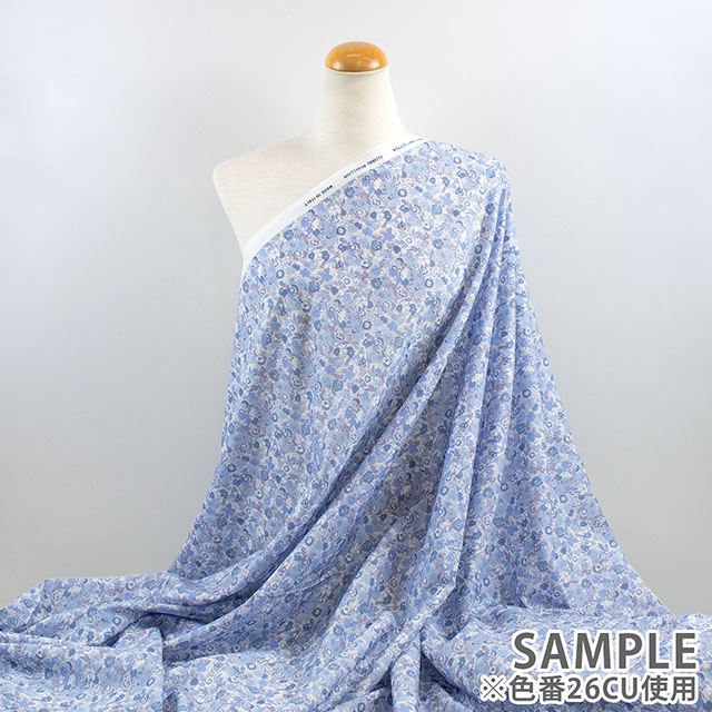 生地 LIBERTY FABRICS リバティ・ファブリックス タナローン 2026SS Floral Rebellion Georgie ジョージー(26-36361050) 26BU.ピンク 09Ac04j