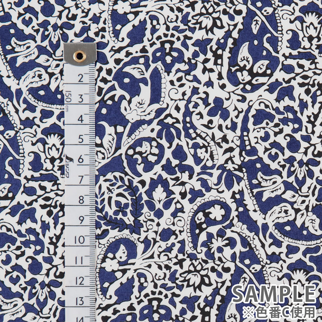 生地 LIBERTY FABRICS リバティ・ファブリックス タナローン エターナル Lagos Laurel(3632173) C 99Zz99j