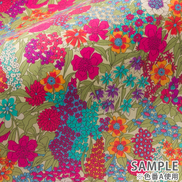 生地 LIBERTY FABRICS リバティ・ファブリックス タナローン エターナル Ciara(3635047) A 09Ac03j