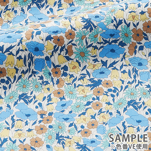 生地 LIBERTY FABRICS リバティ・ファブリックス タナローン エターナル Poppy&Daisy ポピー・アンド・デイジー(3632104) TE.ダスティピンク 09Ac03j