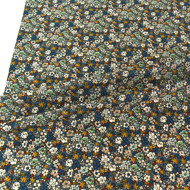 生地 LIBERTY FABRICS リバティ・ファブリックス タナローン エターナル Emma Louise エマ・ルイーズ(3632010T) WE.ブルー 09Ac03j