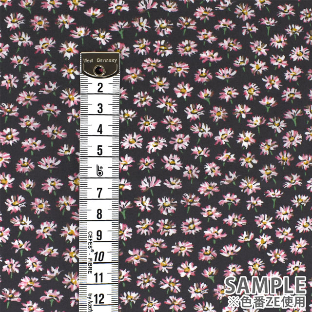 生地 LIBERTY FABRICS リバティ・ファブリックス タナローン エターナル Bellis ベリス(3635186) YE.ネイビー 09Ac03j