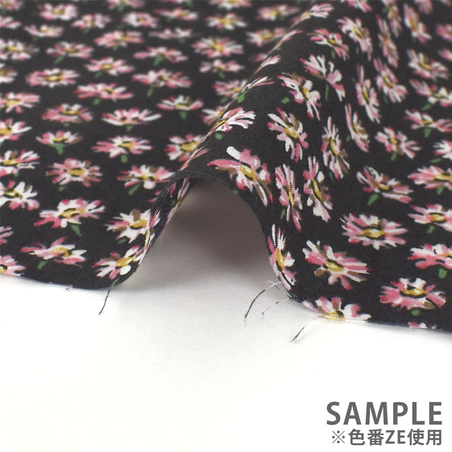 生地 LIBERTY FABRICS リバティ・ファブリックス タナローン エターナル Bellis ベリス(3635186) YE.ネイビー 09Ac03j