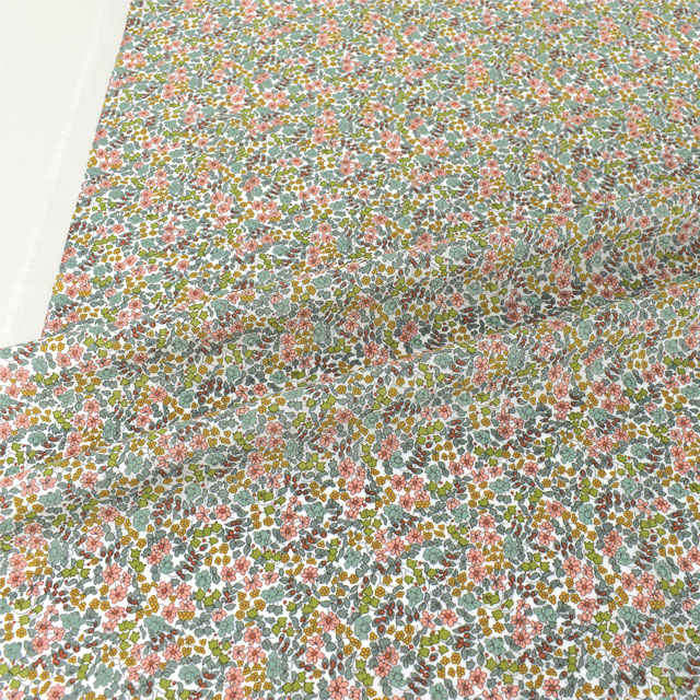 生地 LIBERTY FABRICS リバティ・ファブリックス タナローン エターナル Emilia's Flowers エミリアズ・フラワーズ(3630184) WE.ピーチ 09Ac03j