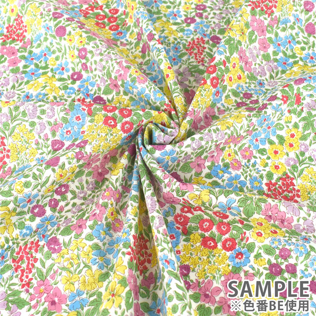 生地 LIBERTY FABRICS リバティ・ファブリックス タナローン エターナル Joanna Louise ジョアンナ・ルイーズ(3631114) BE.カラフルミックス 99Zz99j