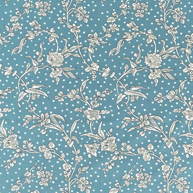 生地 LIBERTY FABRICS リバティ・ファブリックス タナローン エターナル Malory マロリー(5491108) TE.ブルー 09Ac03j