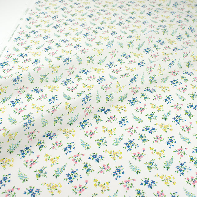 生地 LIBERTY FABRICS リバティ・ファブリックス オーガニックタナローン 2024SS Zara ザラ(157J906) A.マルチ 09Ac03j