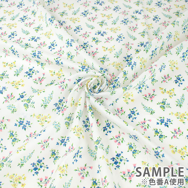 生地 LIBERTY FABRICS リバティ・ファブリックス オーガニックタナローン 2024SS Zara ザラ(157J906) A.マルチ 09Ac03j