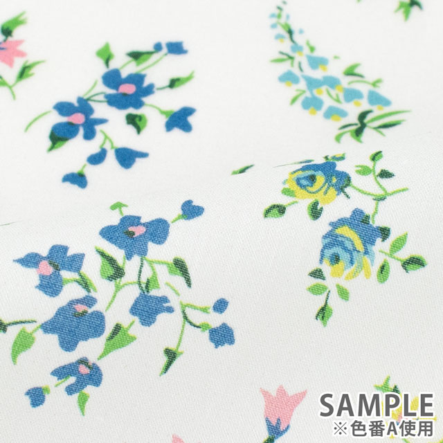 生地 LIBERTY FABRICS リバティ・ファブリックス オーガニックタナローン 2024SS Zara ザラ(157J906) A.マルチ 09Ac03j