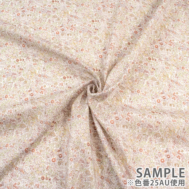 生地 LIBERTY FABRICS リバティ・ファブリックス オーガニックタナローン 2025AW Callaghan Garden カラハン・ガーデン(25-157J928) 25BU.ブルー 09Ac03j